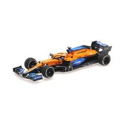 McLaren Mercedes MCL35M 3 F1 Grand Prix de France 2021 Daniel Ricciardo Minichamps 537215103
