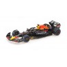 Red Bull RB18 with rain tyres 1 F1 3ème Monaco 2022 Max Verstappen Minichamps 417220701