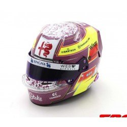 Casque Helmet 1/5 F1 2023 Guanyu Zhou Alfa Romeo Spark 5HF090