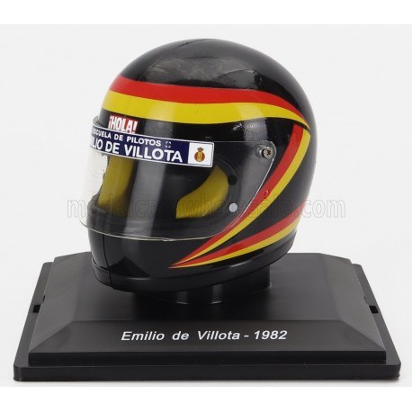 Casque Helmet 1/5 F1 1982 Emilio De Villota n19 March Spark ATF1C054