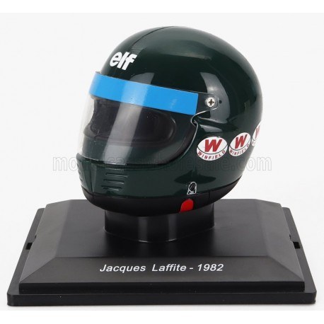 Casque Helmet 1/5 F1 1982 Jacques Laffite n26 Ligier Spark ATF1C072