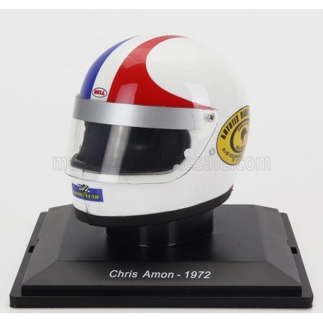 Casque Helmet 1/5 F1 1972 Chris Amon n9 Matra Spark ATF1C076