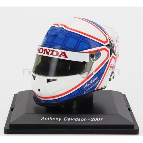 Casque Helmet 1/5 F1 2007 Anthony Davidson n23 Super Aguri Spark ATF1C078