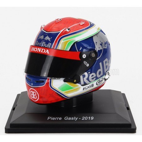 Casque Helmet 1/5 F1 2019 Pierre Gasly n10 RedBull Spark ATF1C083
