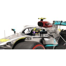 Mercedes AMG F1 W13 E Performance 44 Lewis Hamilton F1 Espagne 2022 Minichamps 113220044