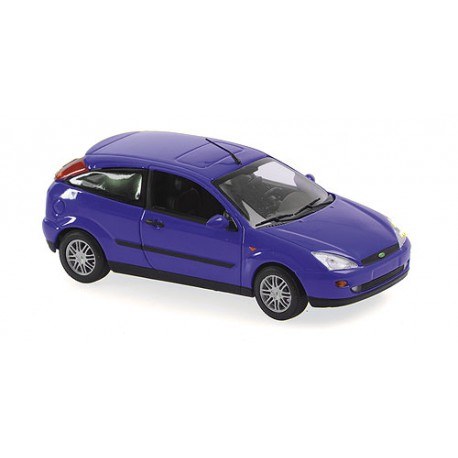 Ford Focus 2-Door 1998 Blue Metallic Maxichamps 940087000