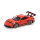 Porsche 911 992 GT3RS 2023 Red with Silver wheels and Black Decor Minichamps 410062102