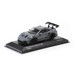 Porsche 911 992 GT3RS 2023 Grey with Black wheels and Decor Minichamps 410062101