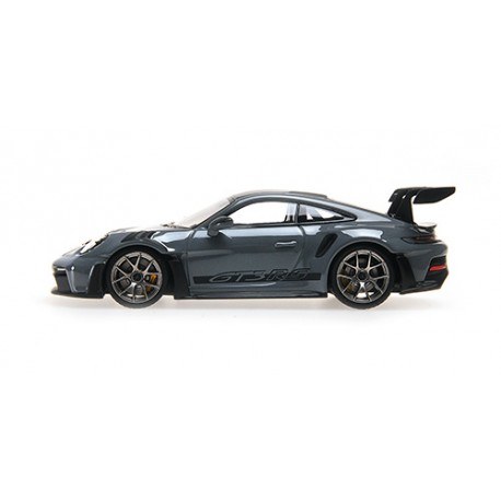Porsche 911 992 GT3RS 2023 Grey with WP Silver wheels Minichamps 410062100
