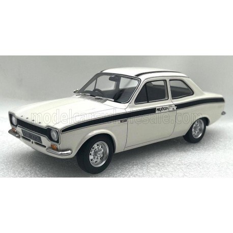 Ford Escort MKI Mexico 1973 White Black Cult Models CML063-4