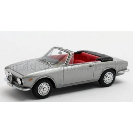 Alfa Romeo Giulia GTC Cabriolet Open 1964 Silver Matrix MX40102-132