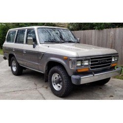 Toyota Land Cruiser J60 1987 Silver LS Collectibles LS056C