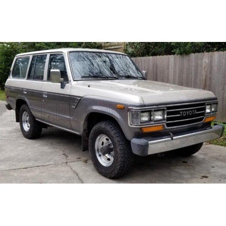 Toyota Land Cruiser J60 1987 Silver LS Collectibles LS056C