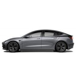 Tesla Model 3 2021 Midnight Silver Met LS Collectibles LS086E