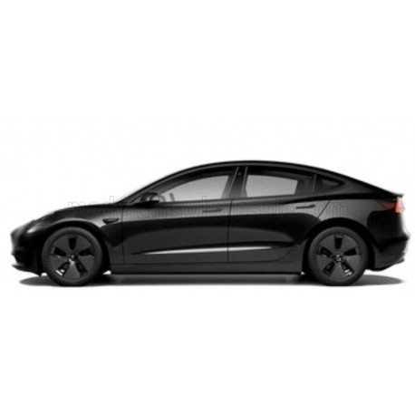 Tesla Model 3 2021 Solid Black LS Collectibles LS086D