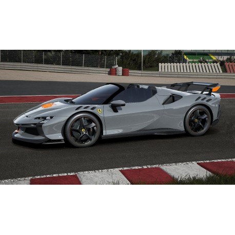 Ferrari SF90 XX Spider Grigio Nardo Looksmart LS552G