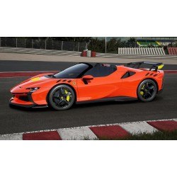 Ferrari SF90 XX Spider Rosso Scuderia Looksmart LS552D