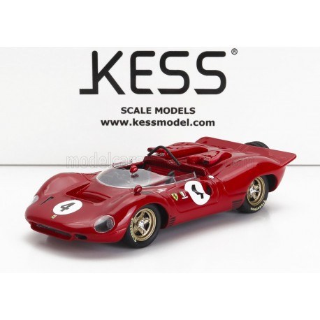 Ferrari 350 P4 Spider CanAm S/N0858 4 Longford Tasman GP 1968 Kess Model KE43056371