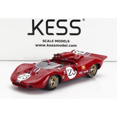 Ferrari 350 P4 Spider CanAm S/N0860 23 Riverside race 1967 Kess Model KE43056370