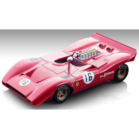 Ferrari 612 CanAm 16 3ème Watkins Glen 1969 Tecnomodel TM18-256B