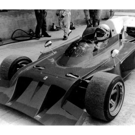Ferrari 312B3 Spazzaneve test version Arturo Merzario F1 1972 with driver GP Replicas GP171DWD
