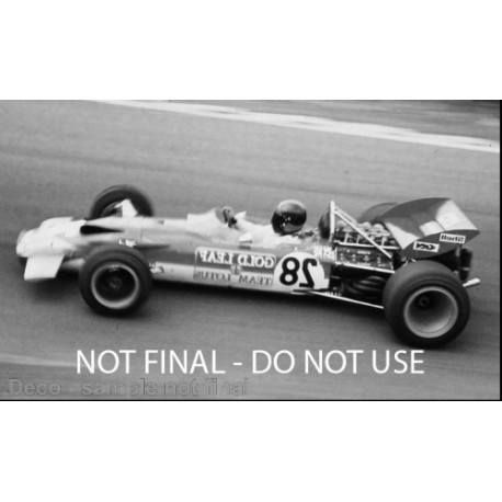 Lotus 49C 28 Emerson Fittipaldi F1 Angleterre 1970 Quartzo QUA18221