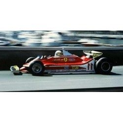 Ferrari 312T4 Short Tail 11 Jody Scheckter F1 Winner Monaco 1979 with driver Bburago BU180012