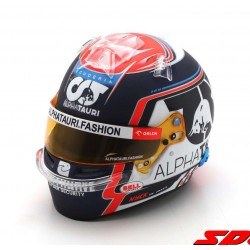 Casque Helmet 1/5 F1 2023 Nyck de Vries Alpha Tauri Spark 5HF093