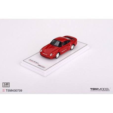 Porsche 959 Sport Guards Red Truescale TSM430739