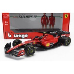 Ferrari SF-23 55 Carlos Sainz Jr F1 2023 Bburago BU16812SA