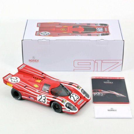 Porsche 917K 23 Winner 24 Heures du Mans 1970 Herrmann Attwood Norev 127501