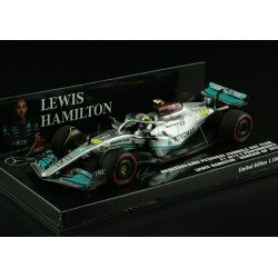 Mercedes AMG F1 W13 E Performance 44 Lewis Hamilton F1 Grand Prix de Bahrain 2022 Minichamps 417220144
