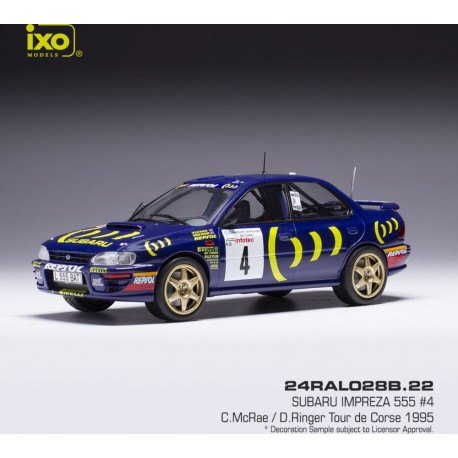 Subaru Impreza 4 Rallye Tour de Corse 1995 McRae - Ringer IXO 24RAL028B