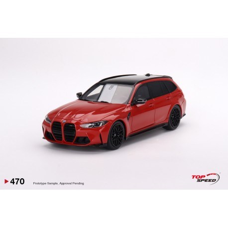 BMW M3 Competition Touring Toronto Red Met Truescale TS0470