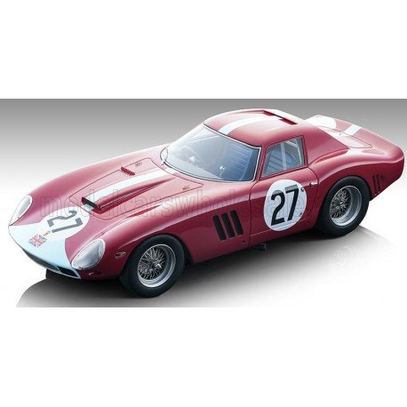 Ferrari 250 GTO 64 27 Tourist Trophy 1964 Inees Ireland Tecnomodel TM18-96I
