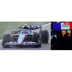 Alpine Renault A523 10 Pierre Gasly F1 3ème with pitboard Pays Bas 2023 Spark 18S960