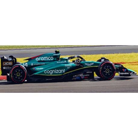 Aston Martin Mercedes AMR23 14 Fernando Alonso F1 7ème Angleterre 2023 Spark 18S954