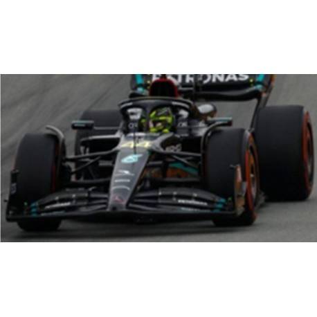 Mercedes AMG W14 E Performance 44 Lewis Hamilton F1 2ème Espagne 2023 Spark 18S906