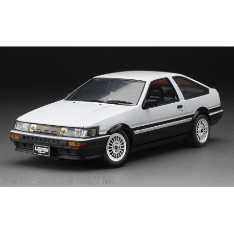 Toyota Corolla Levin AE86 1985 White Black Sunstar SUN51001