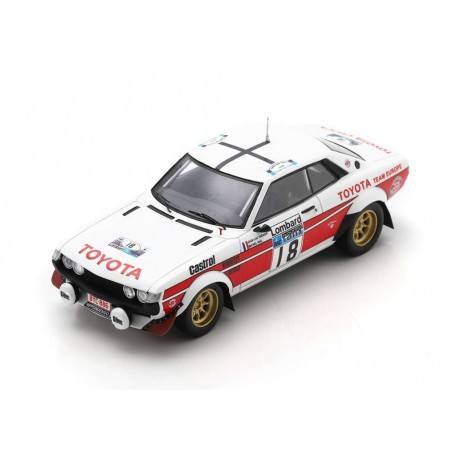 Toyota Celica 2000GT 18 RAC Rally 1977 Therier - Vial Spark S7724