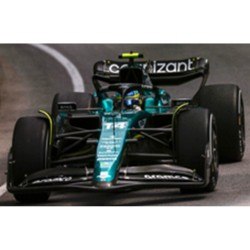 Aston Martin Mercedes AMR23 14 Fernando Alonso F1 2ème with pitboard Canada 2023 Spark S8597