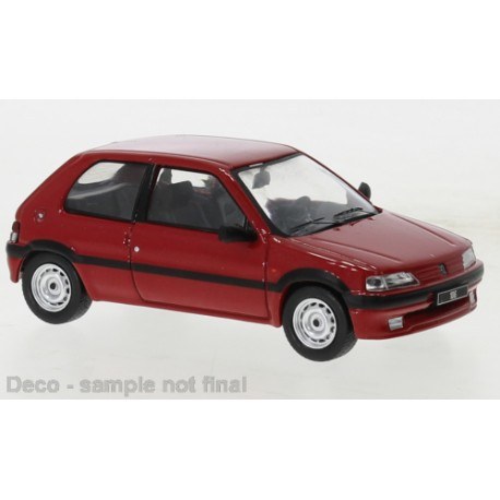 Peugeot 106 XSI 1993 Red Met IXO CLC523N