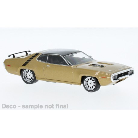 Plymouth GTX Runner 1971 Gold Met IXO CLC529N