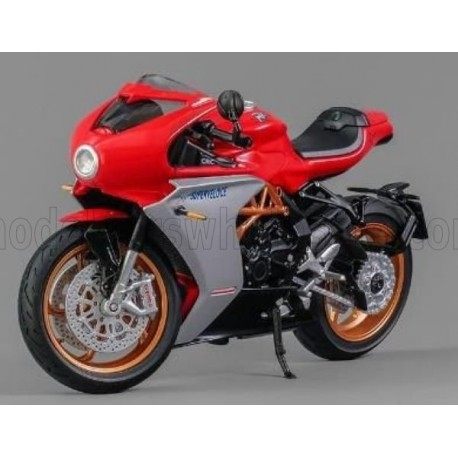 MV Agusta 800 Superveloce 2022 Red Silver Black CM-Models CM18-SV800-01