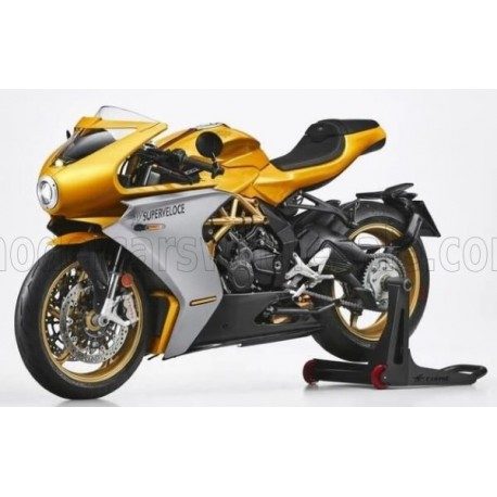 MV Agusta 800 Superveloce 2022 Gold Silver Black CM-Models CM18-SV800-02