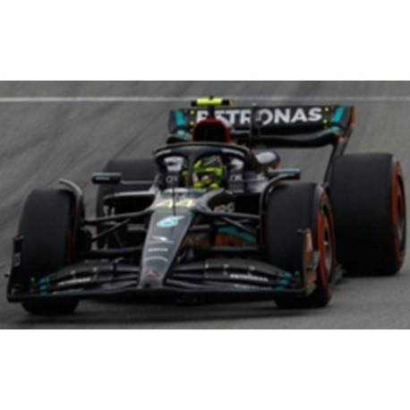 Mercedes AMG W14 E Performance 44 Lewis Hamilton F1 2ème Espagne 2023 Spark S8911