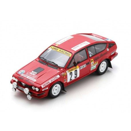 Alfa Romeo GTV6 29 Rallye Monte Carlo 1983 Loubert - Fond Spark S9354