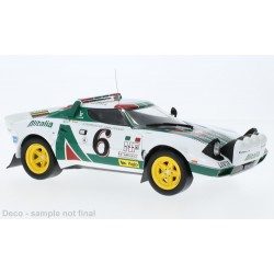 Lancia Stratos HF 6 Rallye Monte Carlo 1976 Waldegaard - Thorszelius IXO 18RMC162B