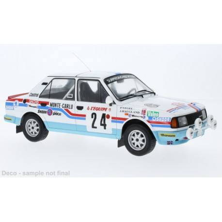 Skoda 130L 24 Rallye Monte Carlo 1987 Haugland - Vegel IXO 18RMC156