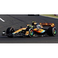 McLaren Mercedes MCL60 4 Lando Norris F1 2ème Hongrie 2023 Minichamps 537233004